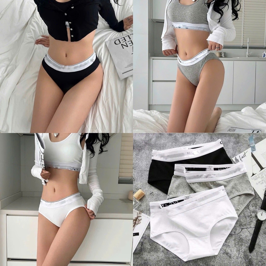 Women's Underwear, High Quality Fashion Stretch Cotton Sports Panties 052 Mel Bra