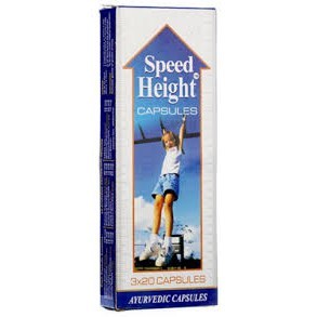 SPEED HEIGHT Capsules – Herbal Ayurvedic Formula to Grow Taller Naturally at Any Age