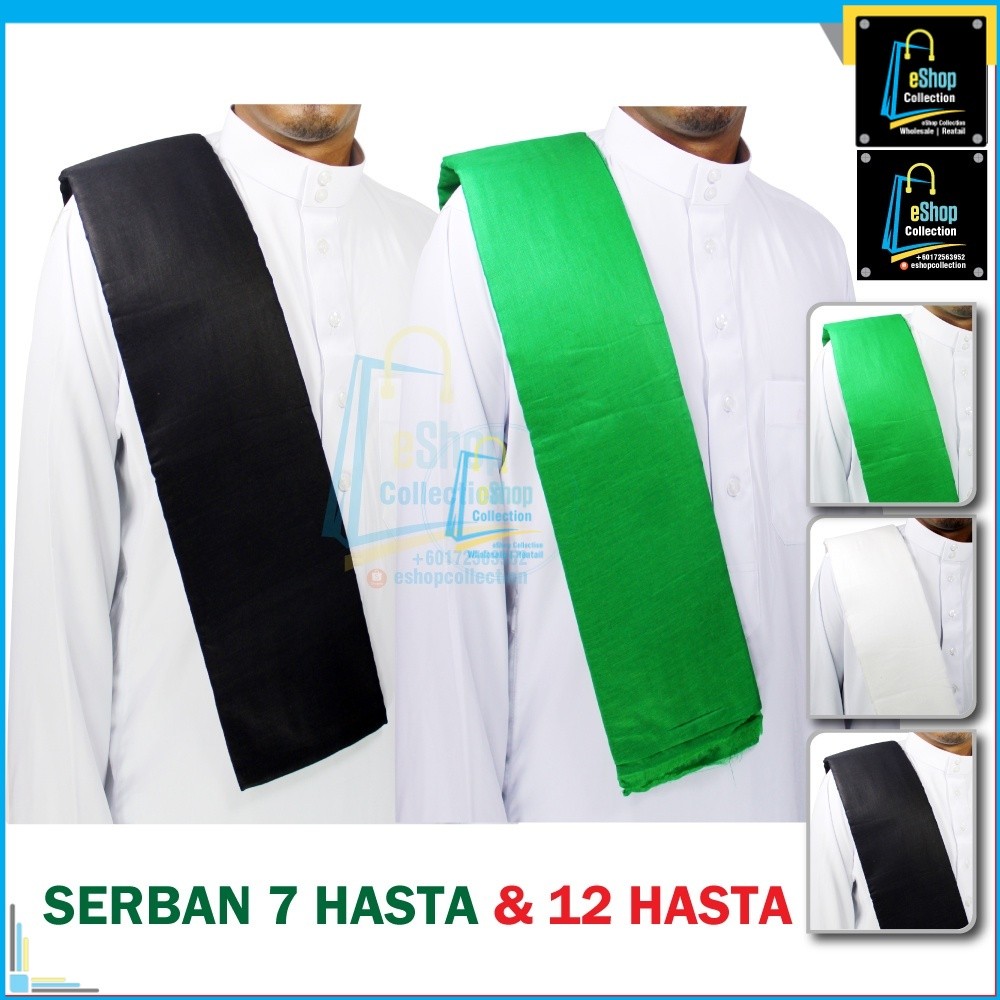 Serban 7 Hasta And 12 Hasta 100% Cotton