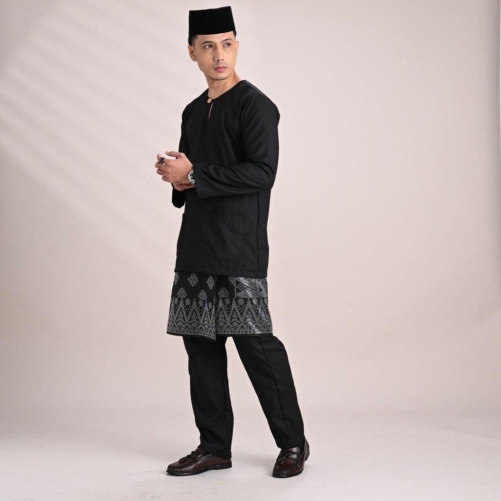 BAJU MELAYU WARISAN TELUK BELANGA COTTON-1 (WITH SAMPIN)