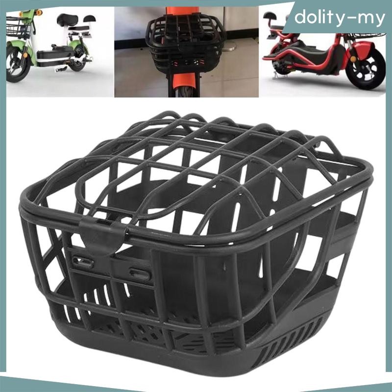 [dolity] Front Bike Basket Removable Cargo Rack Basket for Electric Bikes Kids Bikes Mountain Road Bikes