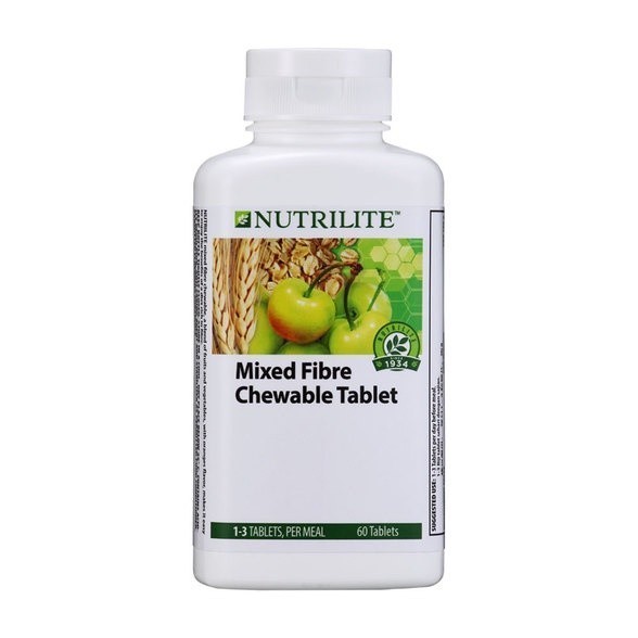🔥READY STOCK🔥 Amway Nutrilite Mixed Fibre Chewable Tablet (60 Tab)