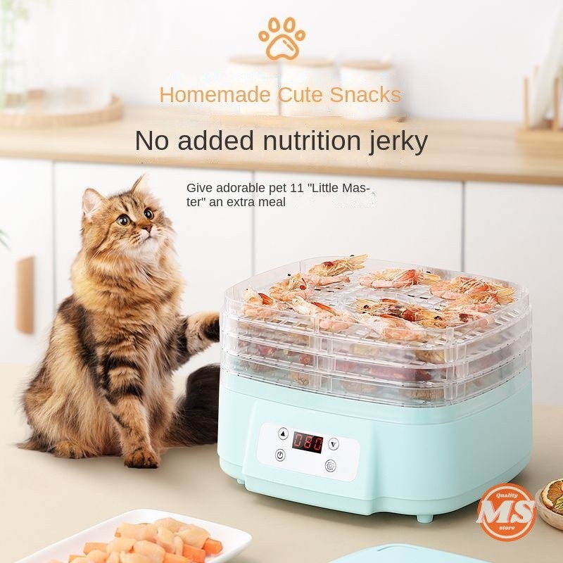 6 Tier Food Dehydrator Smart Home Dryer for Fruits /Vegetables/ Pet Meat Mini Air Dry Machine 水果烘干机