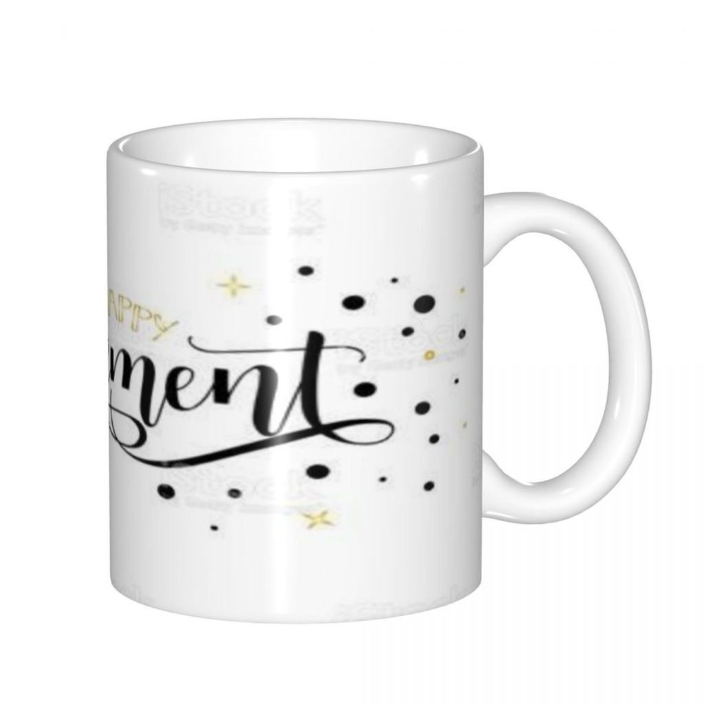 Retirement Stylish Ceramic Mug with Pattern - Large Capacity for Coffee, Tea, or Hot Chocolate