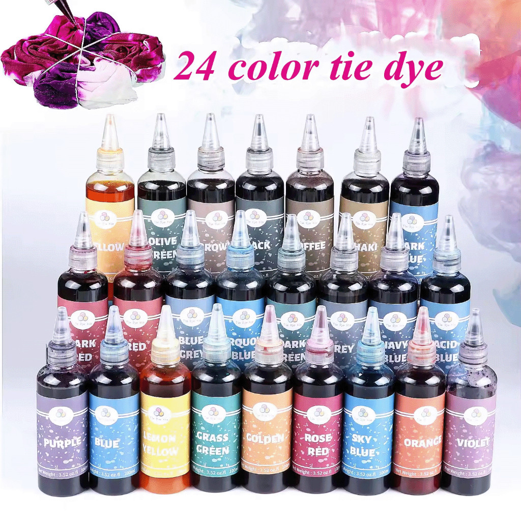 Tie Dye Textile Dyein fabric textile paints Textile Paints Colorful Tie Dying Sets DIY Handmade Project