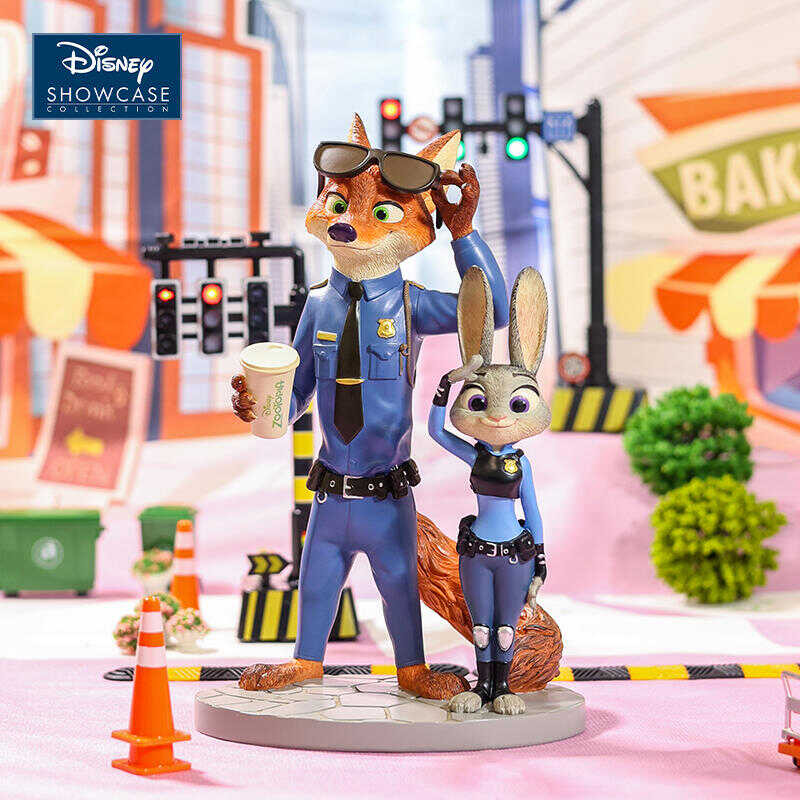 [Ready Stock] Disney Merchandise Crazy Animal City, Judy and Nick Figure Decoration Girl Gift