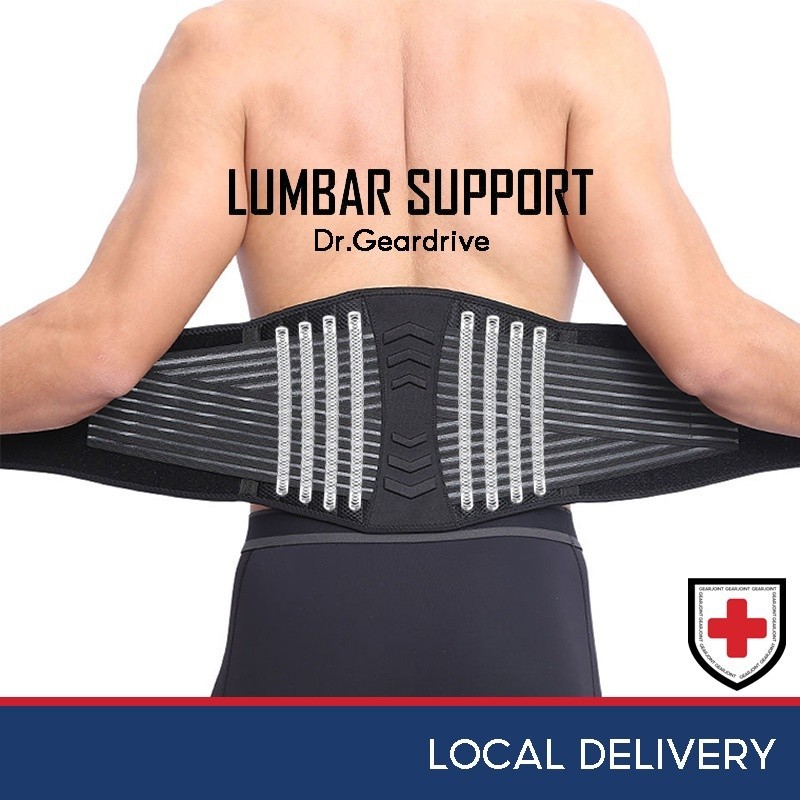 Purpose Essential lumbar support /waist support/lumbar Belt/Back Braces Lower Back Relief Pain Sciatica H - Image 4