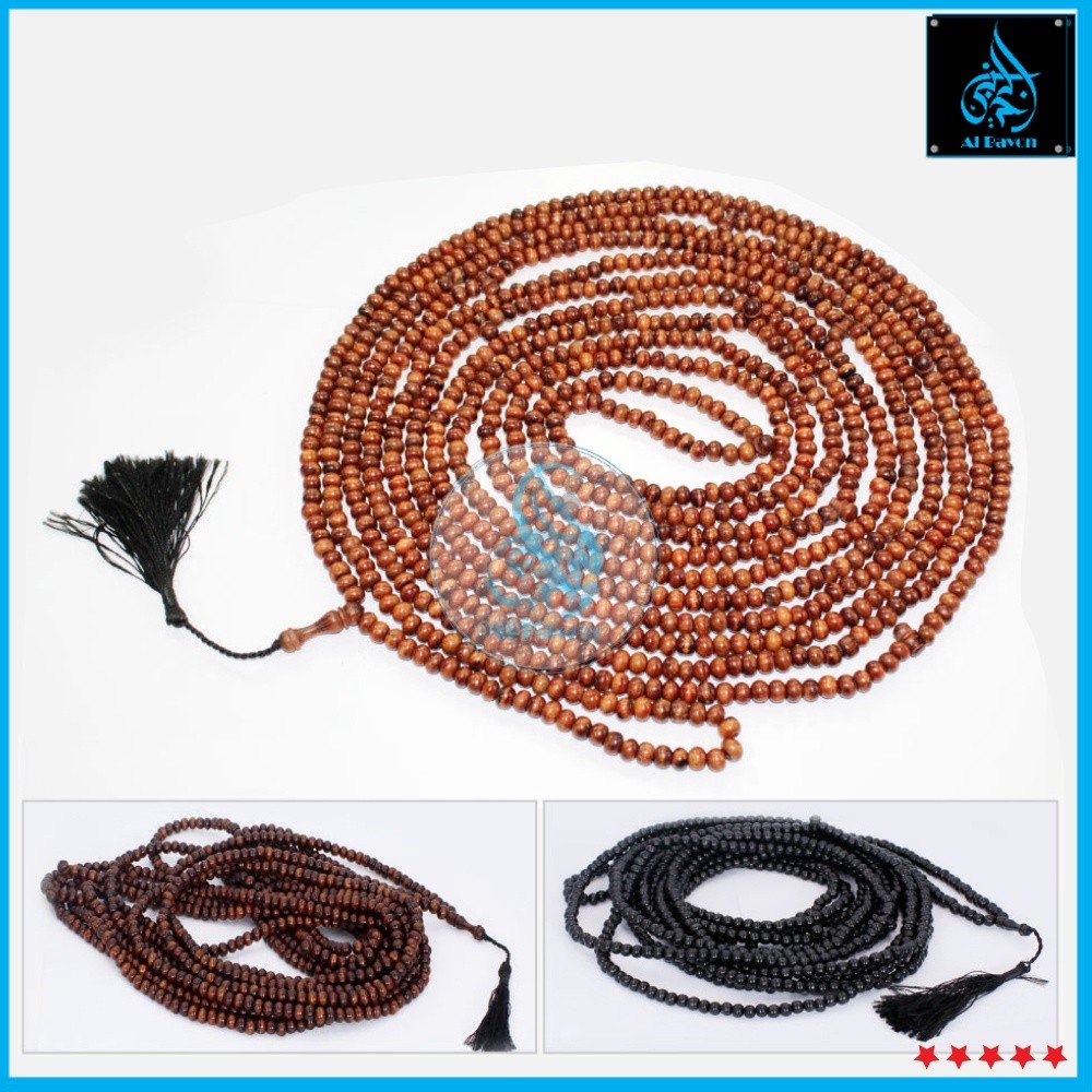 Tasbih Kayu Kukun 500 Biji butir tasbih isi 500 Biji Tasbih 1000 Biji butir murah 500-1000 point un tasbih