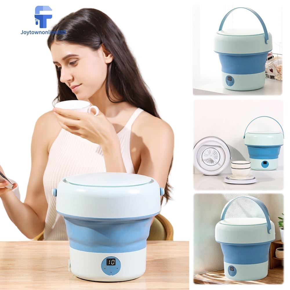 5L Mini Turbo Dishwasher Foldable Portable Dish Washer Vegetable Washing Machine [Joytownonline888.my]