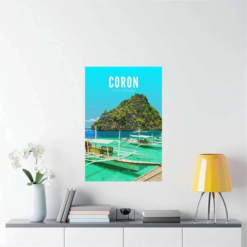 No Framed Enchanting Coastal Views on Tourism Posters: Elevate Your Space with Wall Art Canvas Painting Wall Pictures For Wall Decor