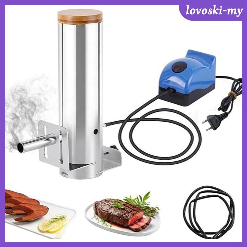 [LovoskiMY] Smoke Generator EU Adapter Electric BBQ Smoke for Indoor Cheese Food Cooking