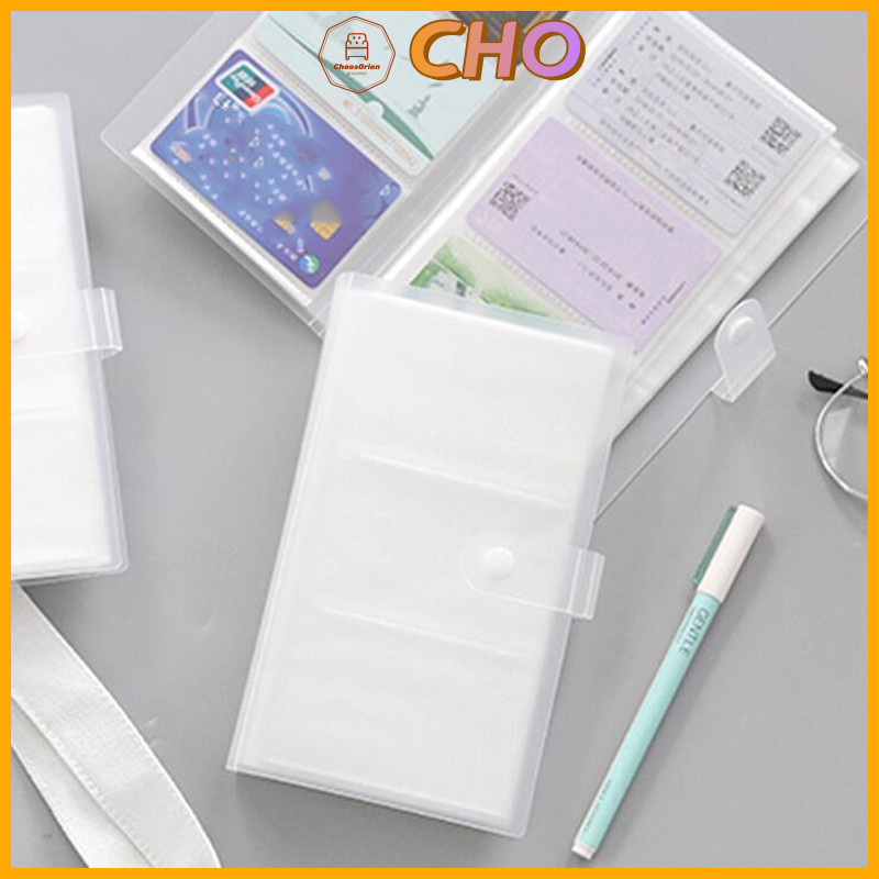 CHO 240 card seat business card book train movie ticket book 3 inch photo album folder storage book