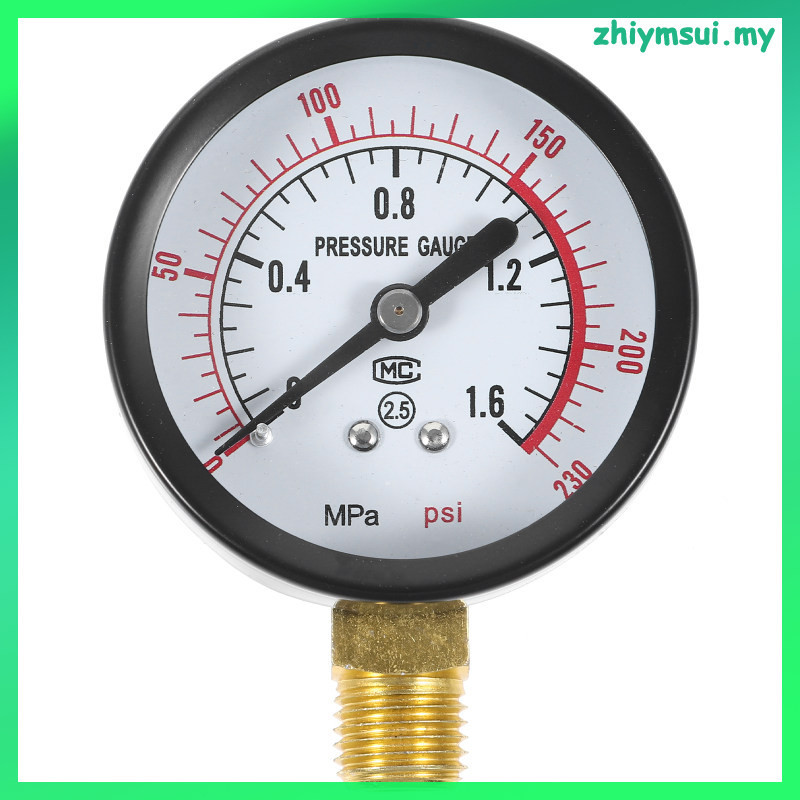  Popcorn Maker Pressure Measure Tool Oil-free Air Compressor Meter Gauge Test  zhiymsui