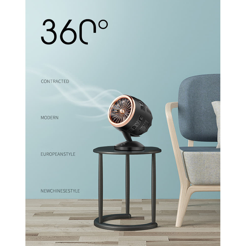 Double Blade Turbo Fan Mini Portable Table Hawkeye Fan Cooling Usb Table Fans 2 Speed For Home Room Office Air