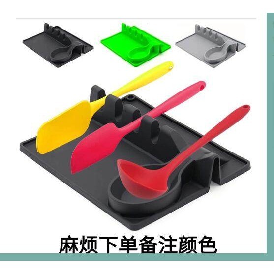  Cooking Utensil Holder Stove Spoon Rest Rack for Kitchen Countertop  shaoyiping