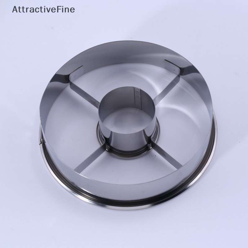 [AttractiveFine] DIY Stainless Steel Donut Mold Cake Decorag Baking Tools Desserts Bread Cutter Maker Kitchen Home Baking Supplies Att