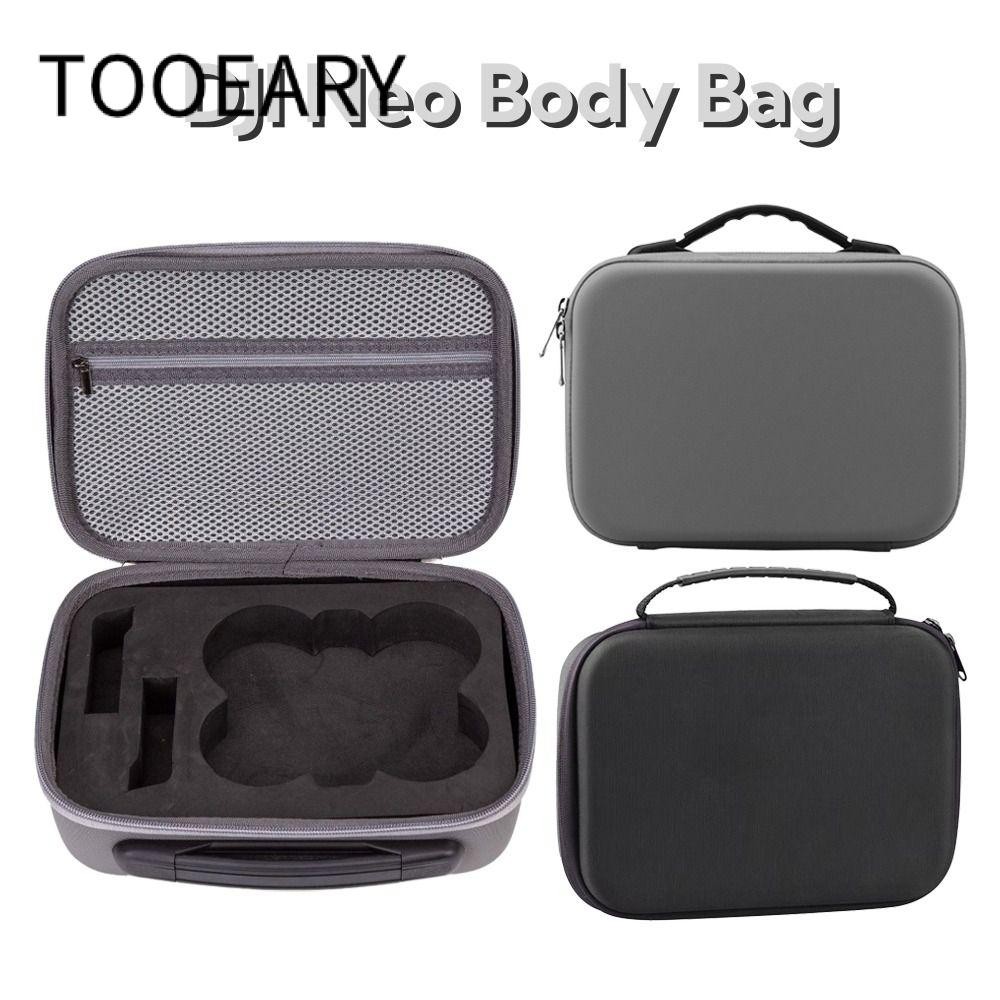 TAMAKO Storage Handbag, Waterproof Black Gray Drone Body Bag, Handheld RC Drone Accessories Portable Protection Package Box for DJI Neo