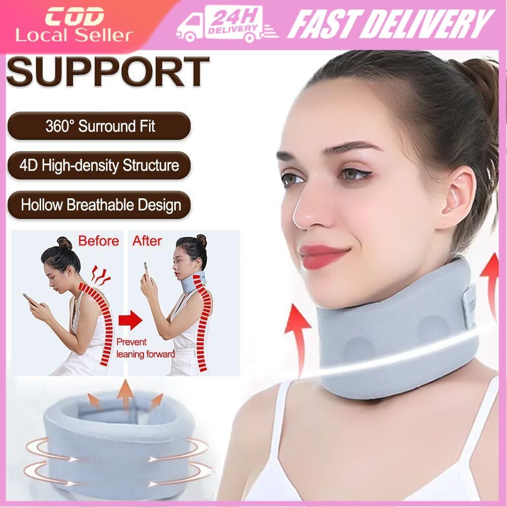 Neck Brace Support Office Household Portable Cervical Support Sponge Neck Relief Aligns Posture Corrector For Neck Pain