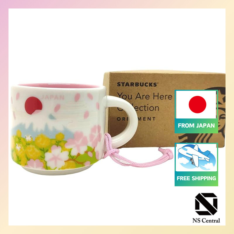 STARBUCKS You Are Here Collection Mug JAPAN Spring 59ml Limited Edition Local Souvenir Cup Japanese Style Sakura Nanohana Mount Fuji Koinobori Daruma Sushi Ceramic Coffee《Direct from Japan》