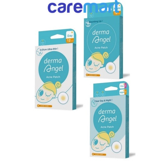 DERMA ANGEL ACNE PATCH NIGHT | DAY | DAY 6 & NIGHT 12'S (EXP:02/2026)