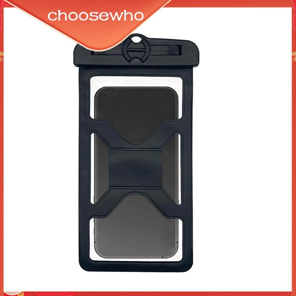 【Choo】1/2/3 Waterproof Phone Pouch Dust Proof Convenient Clear Windows Smartphone Case Swimming Accessories for Beach Kayaking Travel