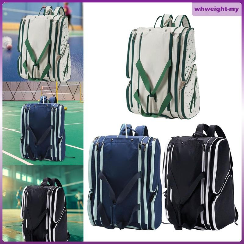 [WhweightMY] Pickleball Gear Storage Backpack with Adjustable Carrying Straps for Outdoor Use