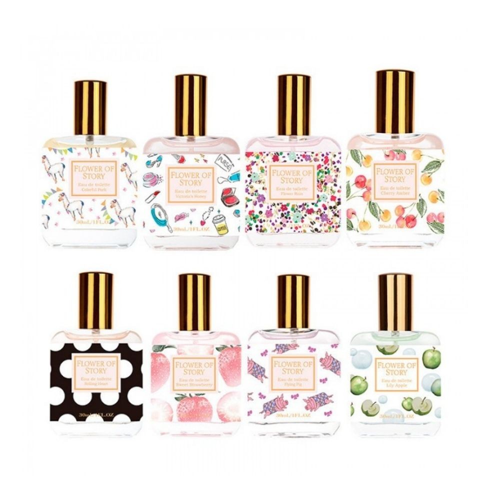 [READY STOCK] The Beauty Street FLOWER OF STORY 30ml Lady Perfume Fragrance Minyak Wangi Unisex