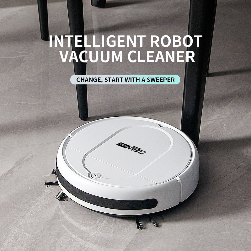 Fully Automatic Household Mini Cleaning Machine with Sweeping Robot USB Charging Intelligent Vacuum Cleaner