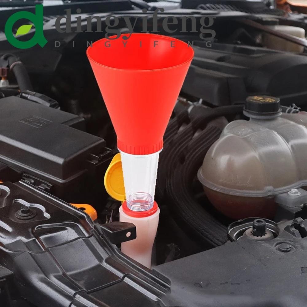 DINGYIFENG Adjustable Filling Fuel Kit, Filling Kit Tool Kit Adjustable Gasoline Add Tools, Plastic No-spill Universal Car Fuel Add Tools Refueling Tools