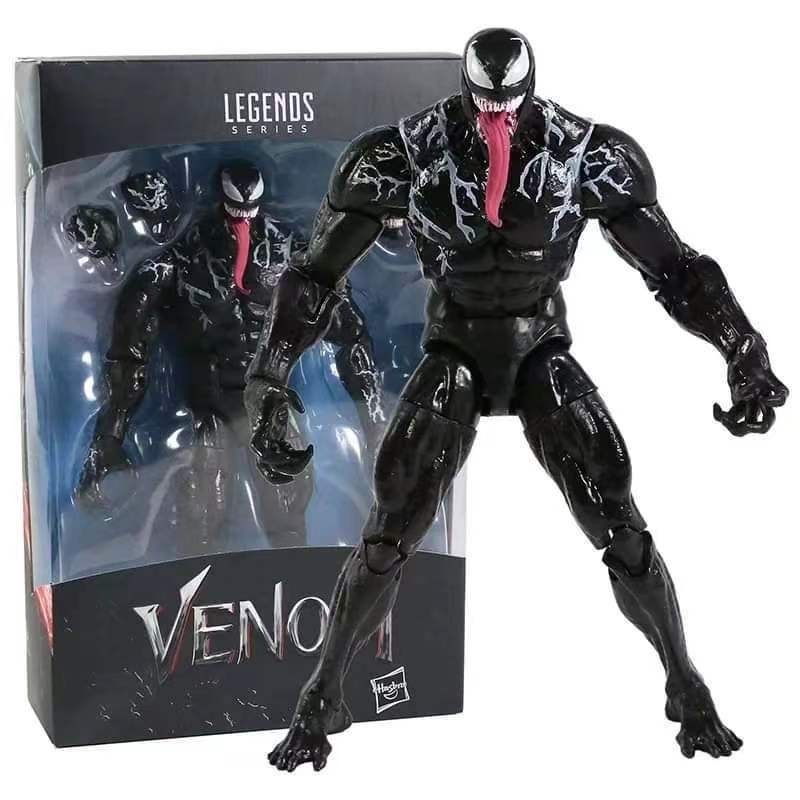 Venom Venom 2 Massacre Movie Figure Joint Movable Model Decoration Marvel Superhero Merchandise Doll 8.12