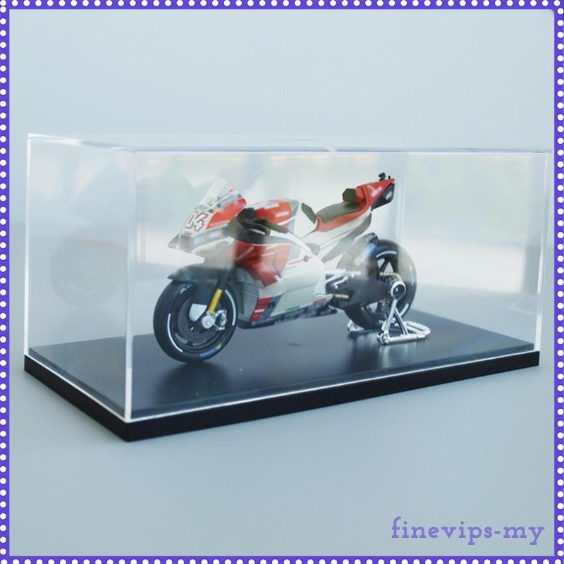 [FinevipsMY] 1:32 Toy Cars Showcase Display Stand Dustproof Handicrafts Storage Shelf Collectibles Box Acrylic Display Case for Souvenirs