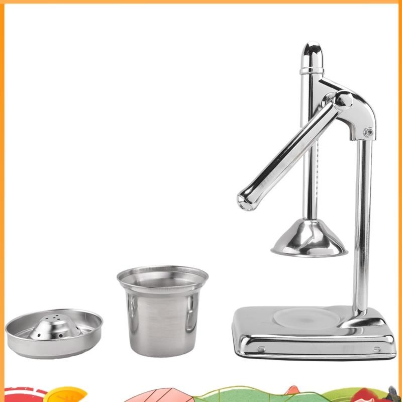 Manual Press Stainless Steel Fruit Juicer Handheld Vegetable Fruit Orange Juice Maker Blender Juice Making Cup Kitchen Gadgets dgk43s232