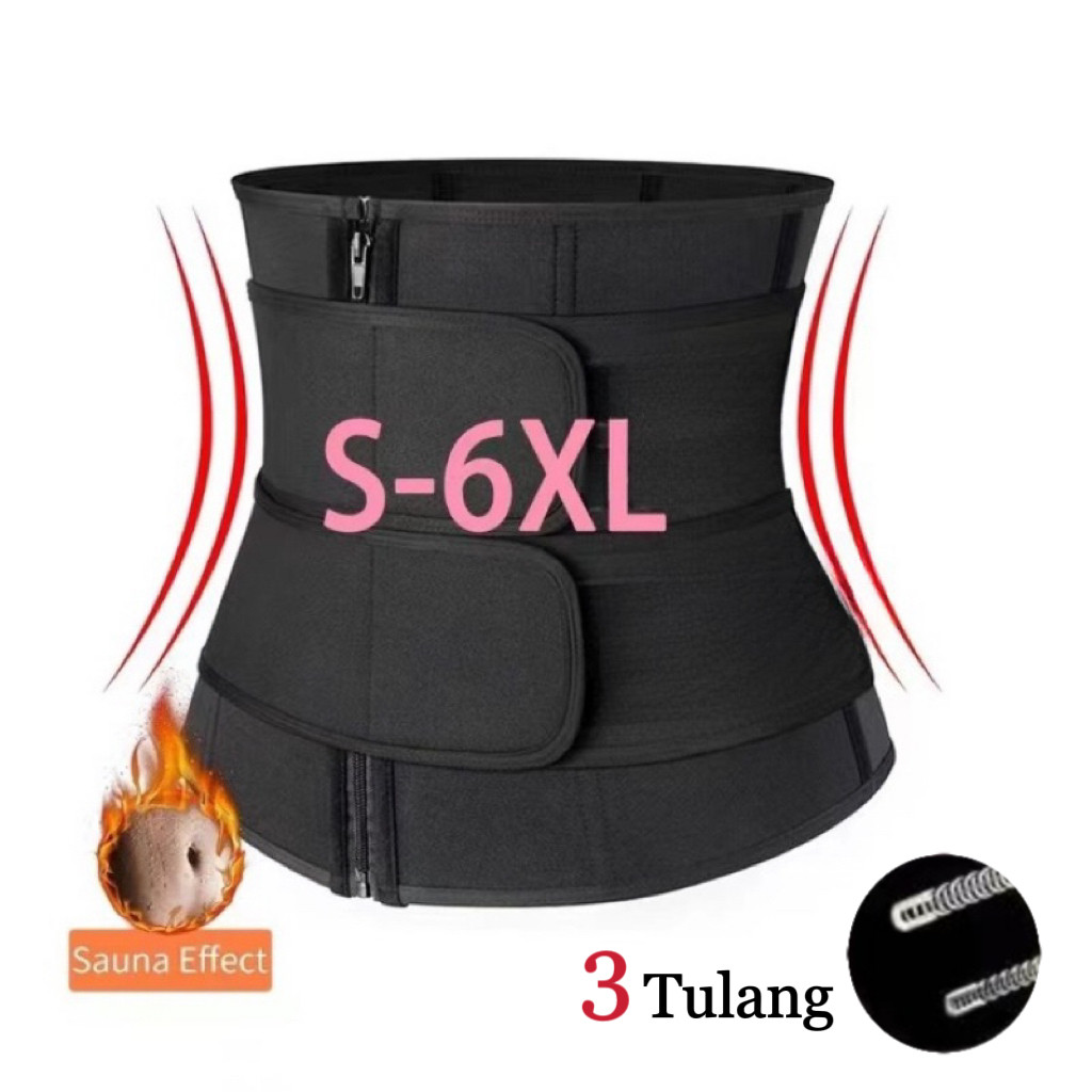 【?'??? ???? ??? ?????】The Beauty Street Breathable Waist Belt Corset Slimming Body Shaper Bengkung Perut Buncit Wanita