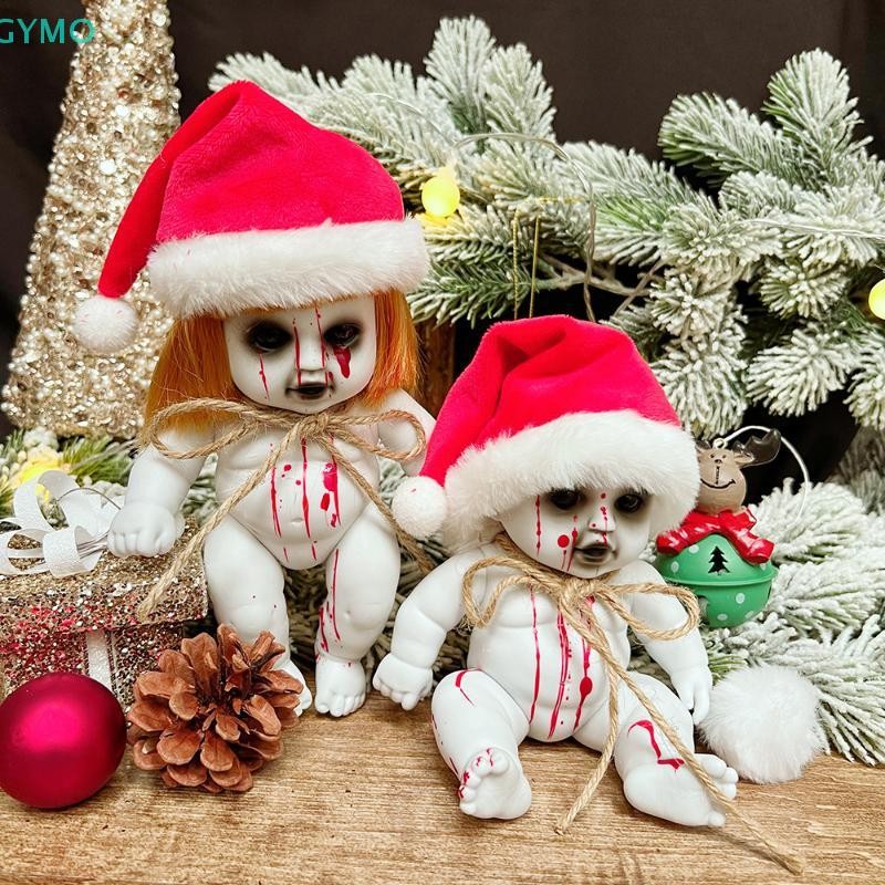 [GYMO] Horror Ghost Baby Hanging Doll Halloween Bar Ghost Courtyard Horror Doll Prop Ghost Festival Happy Halloween Day 2025 Decoration MY