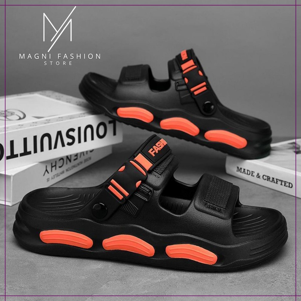 READYSTOCK Magni Sandal Lelaki Anti-Gelincir, Tahan Haus Lelaki New trendy Fashion Anti-Slip Flip-Flop 557,QS-466,548