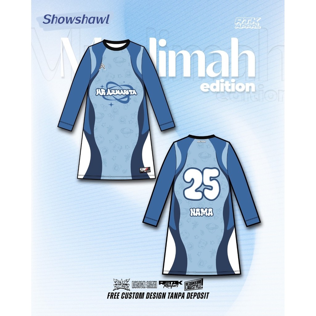 Kami Lagi Baju Muslimah Design Zahirah Humaira Baju Jersey A Cut Budak Kanak Kanak Perempuan Labuh Blouse Viral Top Baju Muslimah Nama Sendiri Baju Jersi Custom Name And Number Jersey Muslim Plus Size Outfit Murah Korean Style Outfit