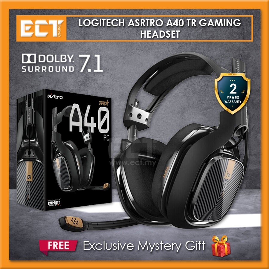 Logitech Astro A40 TR 7.1 DTS Surround Sound Gaming Headset