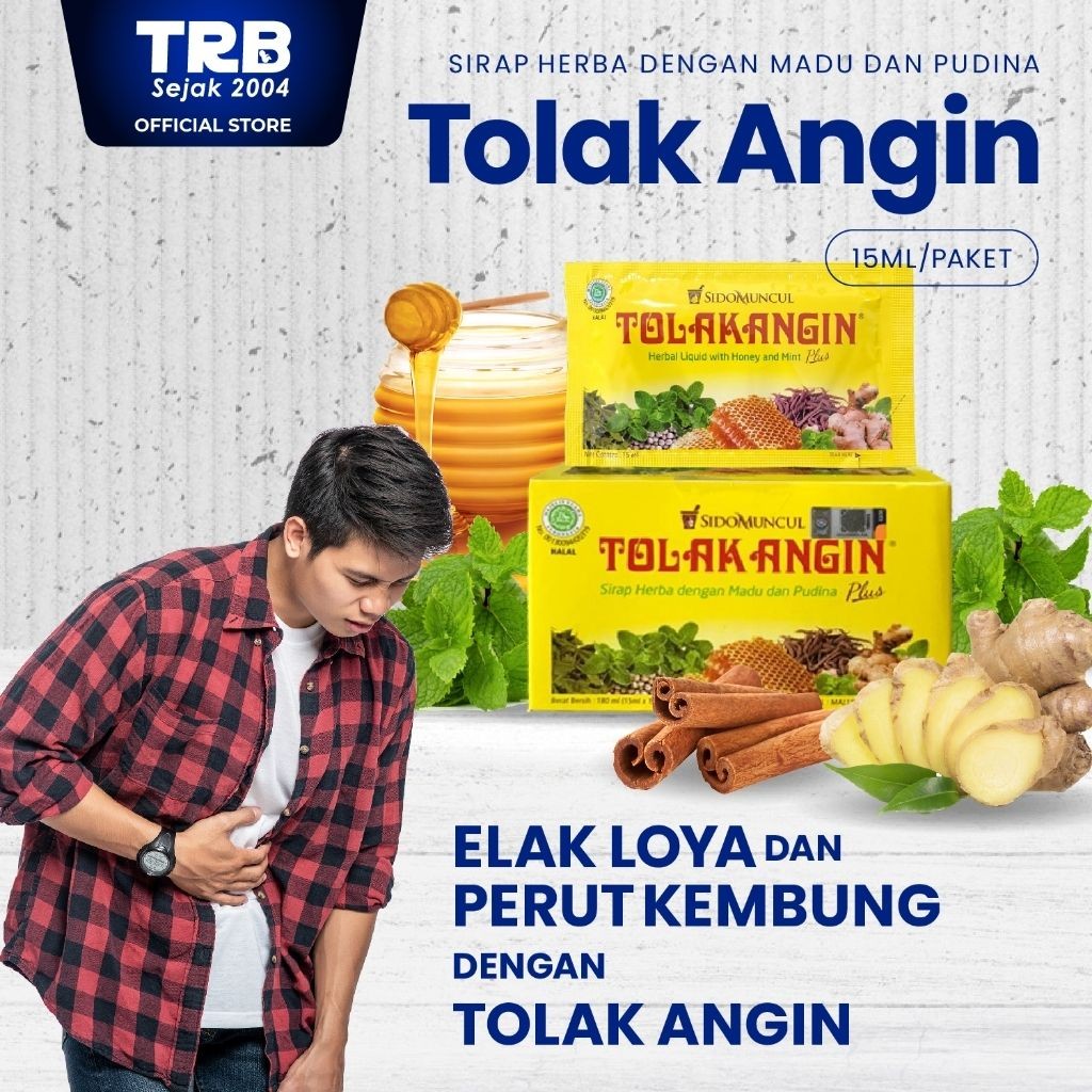 [OFFER] TOLAK ANGIN HERBAL LIQUID WITH HONEY AND MINT