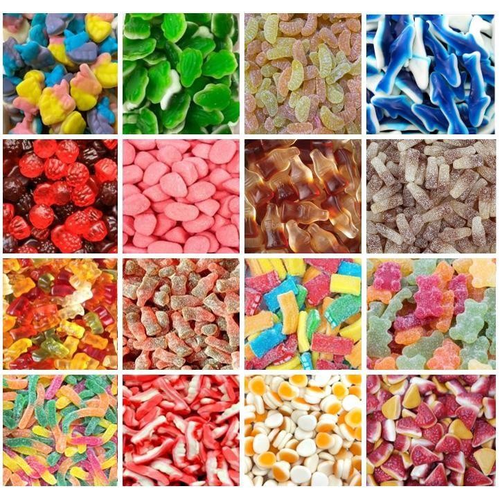 【 GUMMY SWEET SOUR】Flavorable Assorted Rainbow Mix Sour Belts Gummies Fruit Candy - Gula-Gula