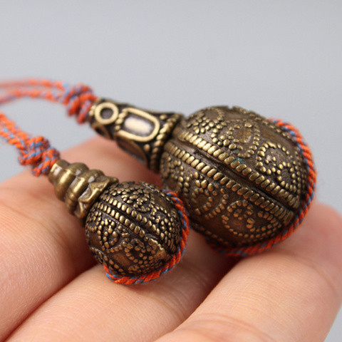 Tibetan Style Copper Flower Rattan Pattern Buddha Head Star Moon King Kong Bodhi Bracelet Tee Accessories Wenwan Buddha Head Tee Accessories 7.29