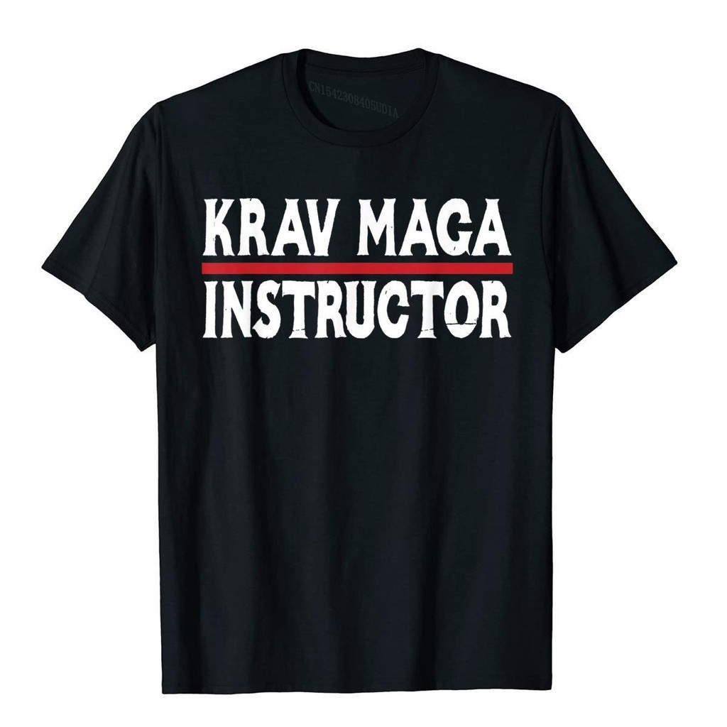 Martial Arts Krav Maga Instructor Sexy Israeli Combat Tees Retro Simple Fashion Fit Body Birthday