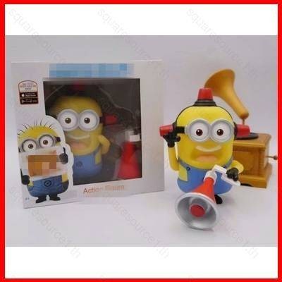 SQT Despicable Me Action Figure Minions cos Firefighters Police Model Dolls Toys For Kids Gifts Collection