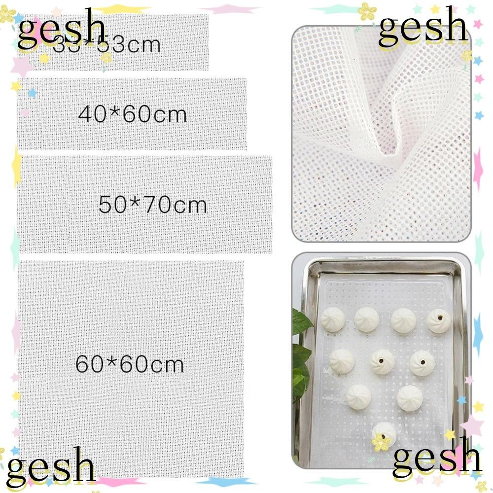 GESH1 1Pcs Dehydrator Sheets, Oven Kitchen Accessories Food Fruit Dryer Steamer Mesh Pad, Reusable Silicone Non-Stick Baking Mat