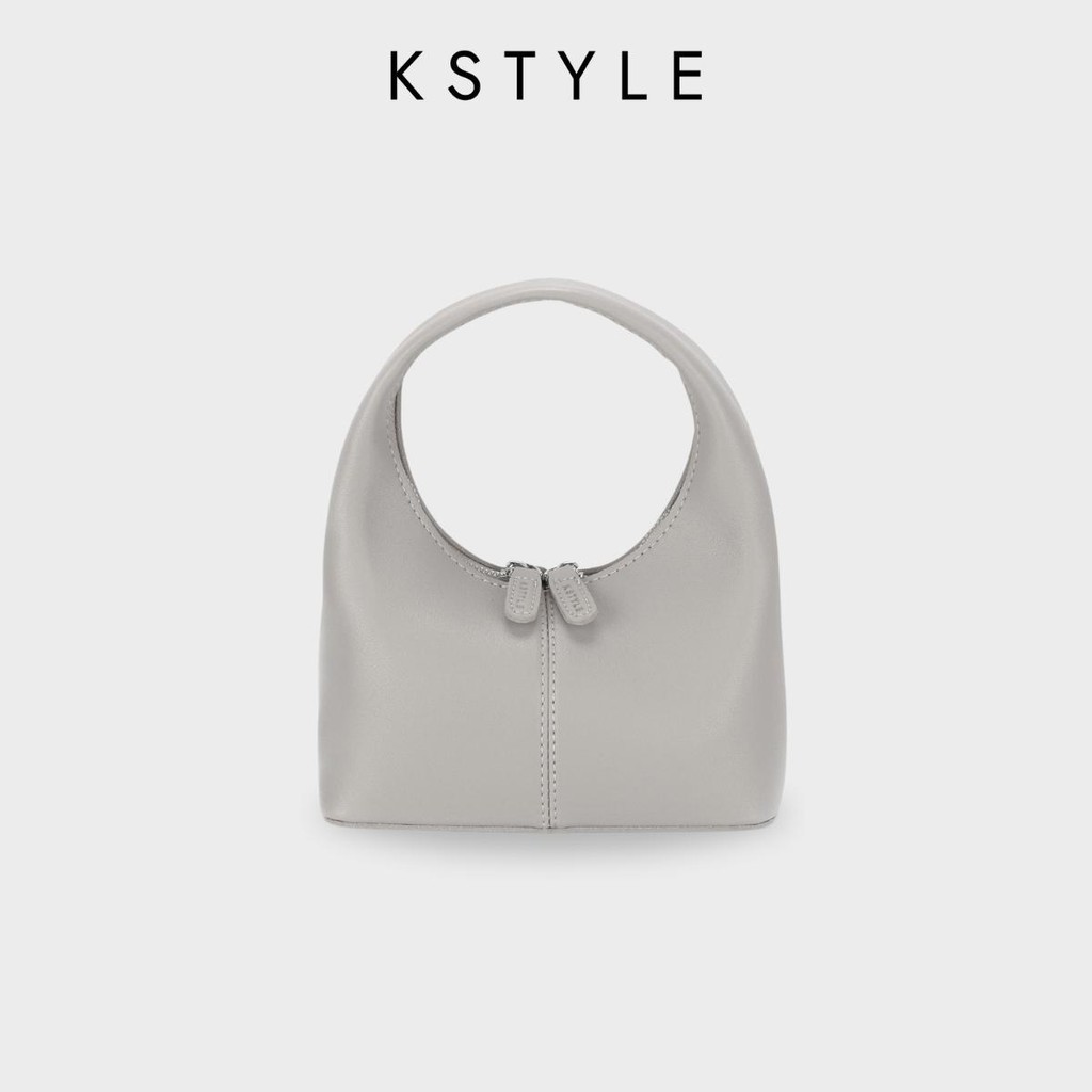 Kstyle Ivory - Mini Cute PU Leather Women Handbags Simple Solid Phone Designer Bag Beg Comel Wanita - 9873