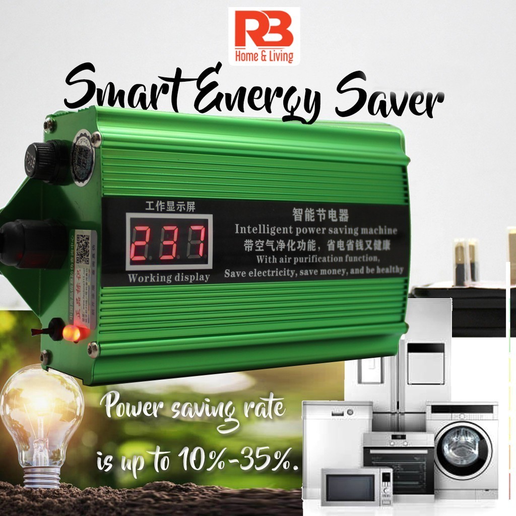 Smart Power Energy Saver Home / Office Electricity Bill Saving Up To 10% - 45% 省電神器 省電王 省電王家用 2023