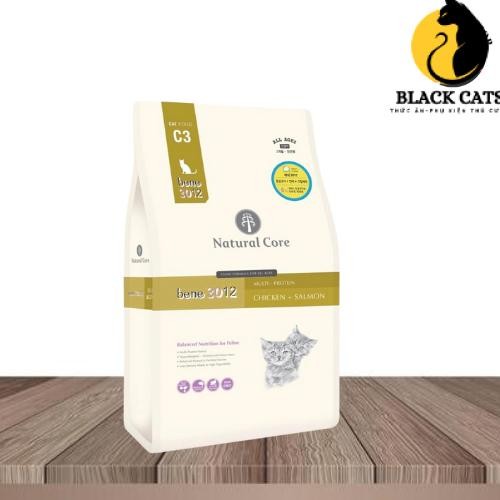 [Genuine] 1.5kg Natural Core C3 Bene 3012 cat food [Chicken & Salmon flavor]