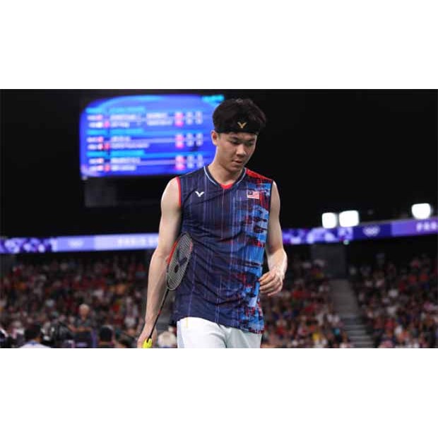 OLYMPIC VICTOR Lee Zii Jia Jersey Badminton Shirt Baju VICTOR Short Sleeveless Sukan Sport Ahsan Setiawan Baju 羽毛球衣服 维克多