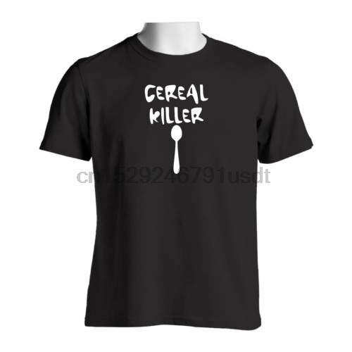 Cereal Killer Mens T Shirts Funny Novelty Joke Slogan Christmas Birthdays Gift