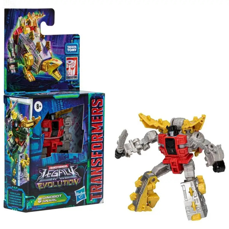 TAKARA TOMY Hasbro Transformers Toys Legacy Evolution Core Class Dinobot Snarl 3.5-Inch Action Figure Gift F7185