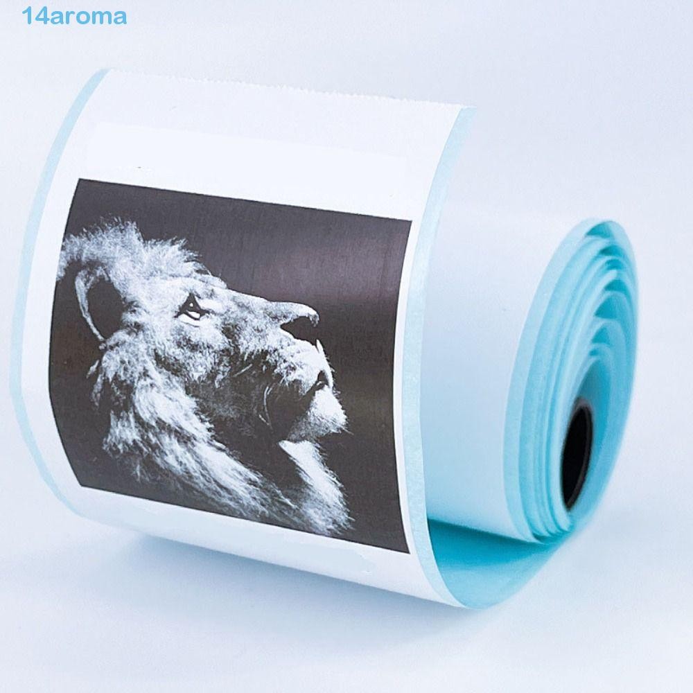 AROMA 6 Rolls Mini Thermal Printer Stickers, Self-Adhesive DIY Printer Sticker Paper, Fresh Waterproof Envelopes Decor Easy to use Wrapping Stickers Kids Instant Camera